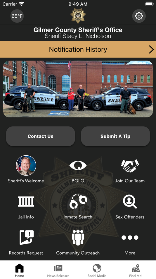 #1. Gilmer County Sheriff GA (iOS) 由: Gilmer County Sheriff's Office