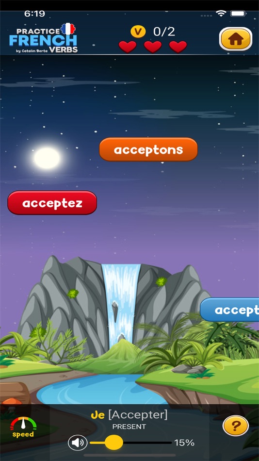 #1. Learn French Verbs Game Extra (iOS) 由: Catalin Berta