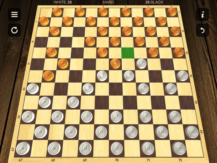 Checkers - Two player