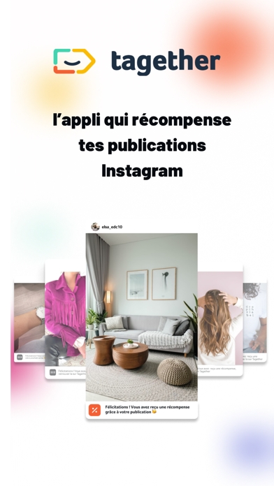 Tagether - Bons plans shopping Screenshot