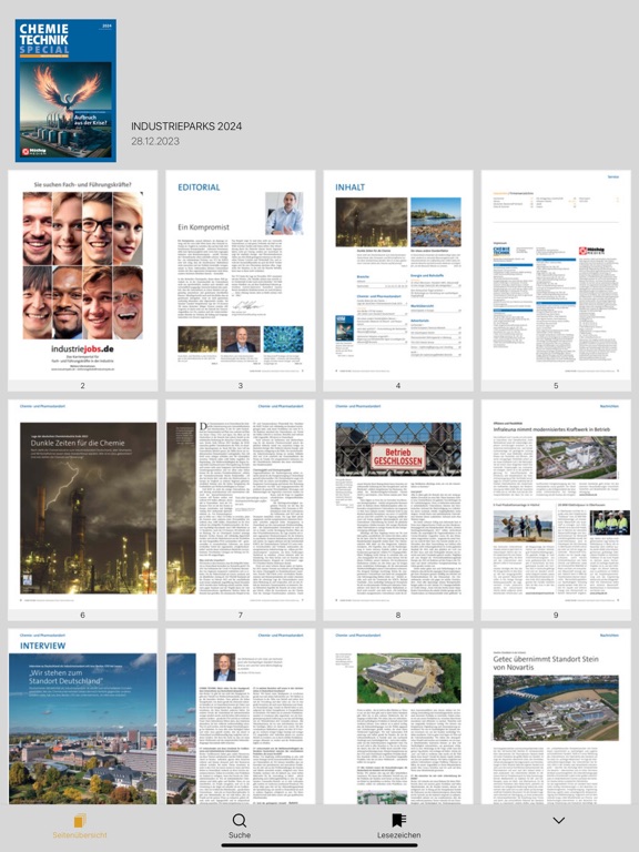 Screenshot #6 pour CHEMIE TECHNIK eMagazin