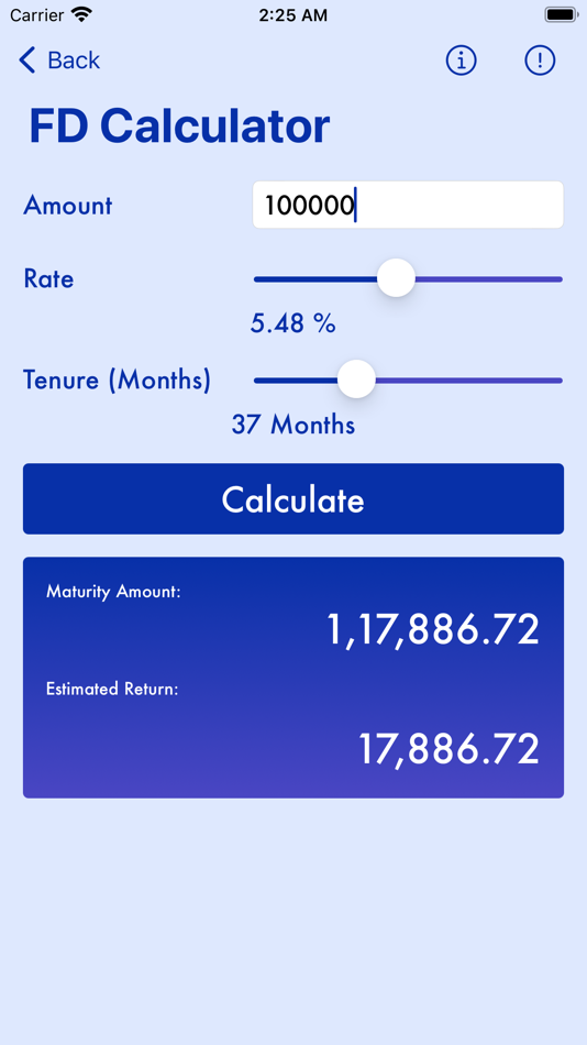 #2. Finance Calculator App (iOS) 由: Ankush Minda