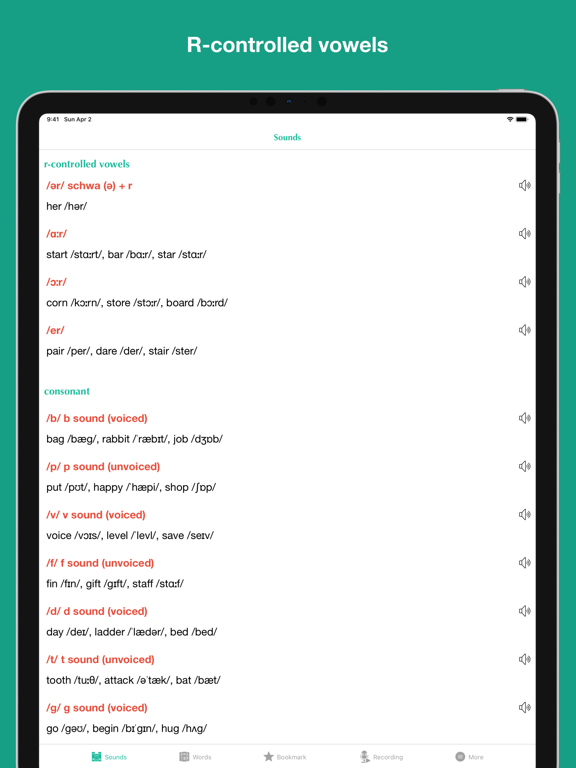 Screenshot #5 pour English Pronunciation Training