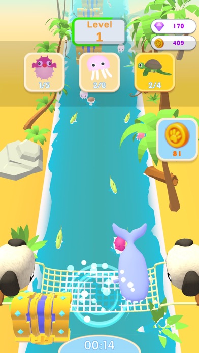 Pet Party: Net Fishing Screenshot