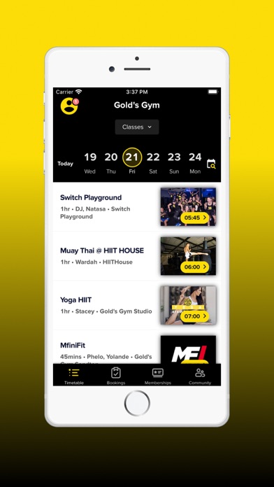 Gold's Gym Sandton Screenshot