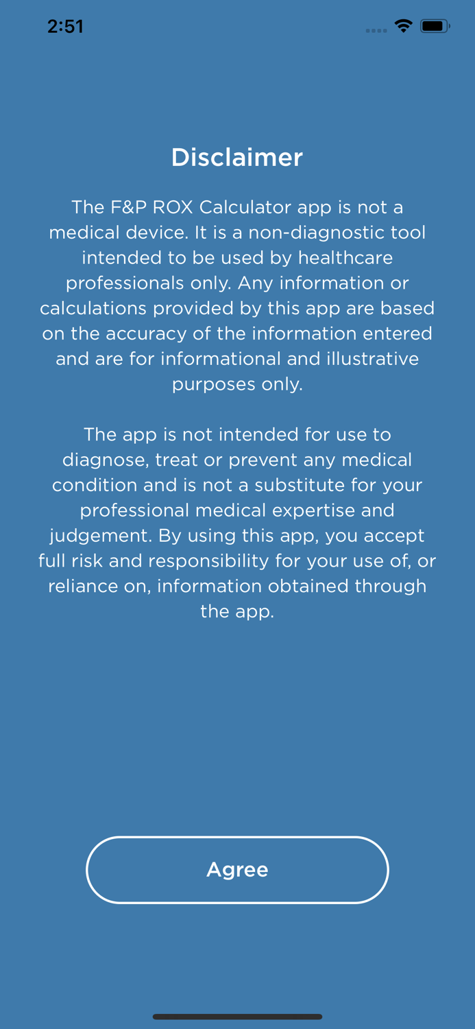 FandP ROX Calculator