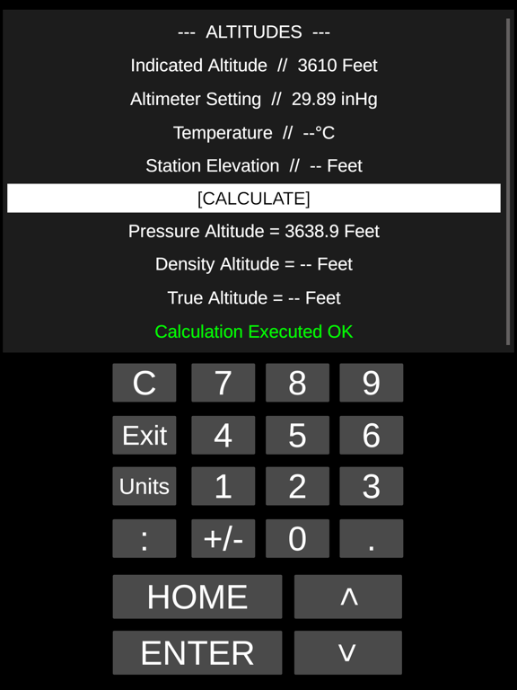 Screenshot #6 pour Pilot Flight Computer