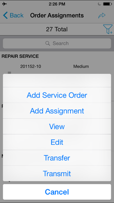 Screenshot #2 pour SAP CRM Service Manager