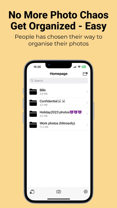 Photo Folder - Album Organizer Screenshot