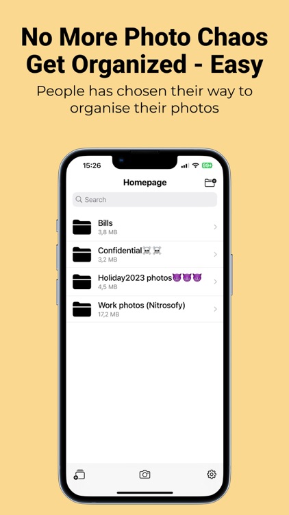 Photo Vault - Folder Camera
