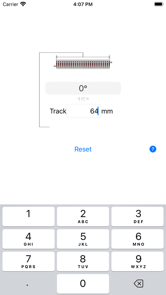 #2. Rail Model Track Calc (iOS) By: Nobuyuki Kumakura