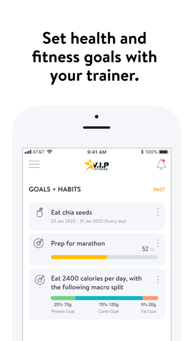 VIP Fitness Center Screenshot