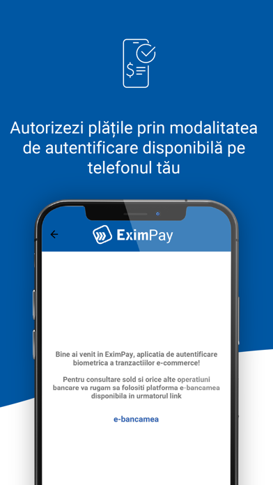 EXIM Pay Screenshot