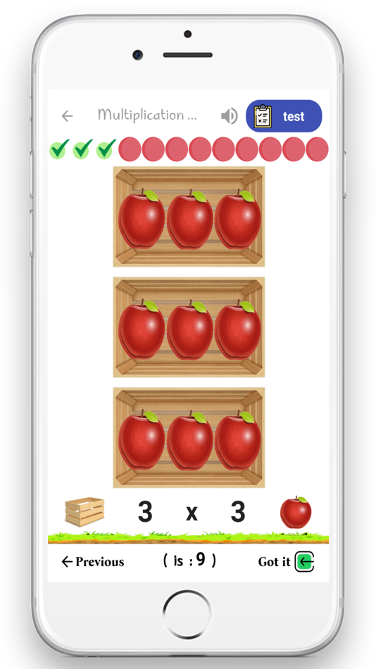 #2. Multiplication table -speaking (iOS) Podle: Abdelhameed Hamed