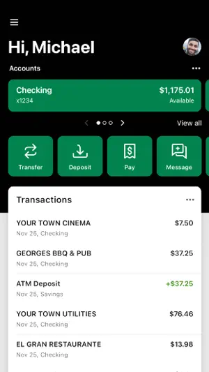 Texell Digital Banking screenshot 1