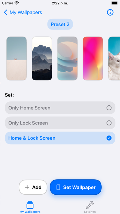 WallShift - Wallpaper Schedule Screenshot