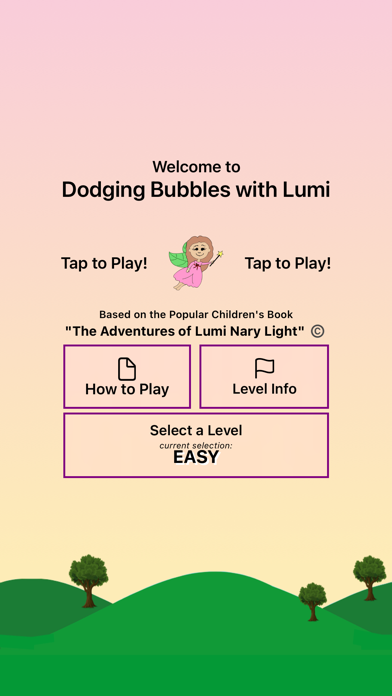 Dodging Bubbles with Lumi screenshot 1