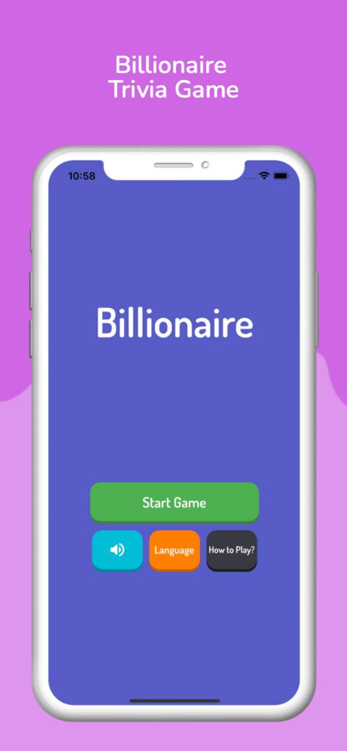 Billionaire Trivia and Quiz Game