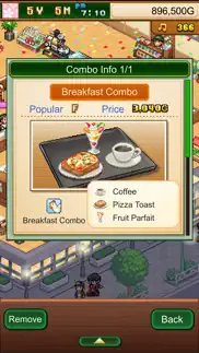 cafe master story iphone screenshot 4