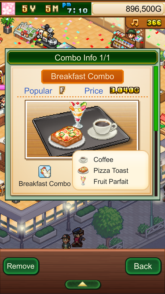 #4. Cafe Master Story (iOS) 来自: Kairosoft Co.,Ltd