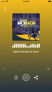 radio morada de amor iphone screenshot 1