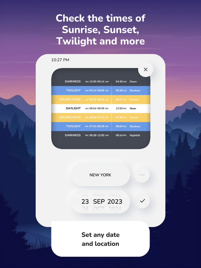 Luminti Magic Golden Hour app
