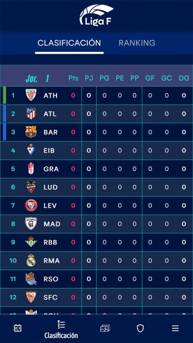 LIGA F Screenshot