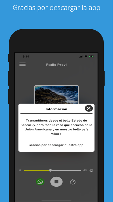Radio Provi Screenshot
