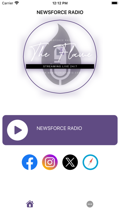NewsForce Radio Screenshot