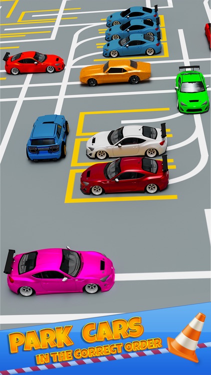 Parking Order Car Puzzle Games
