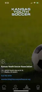 Kansas Youth Soccer screenshot #1 for iPhone