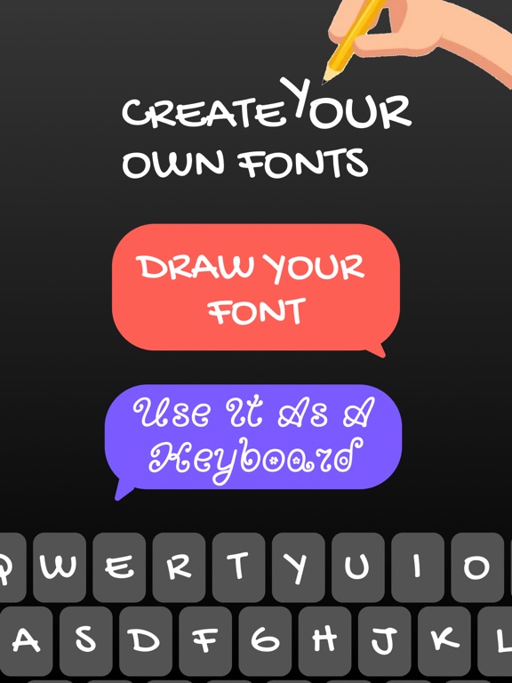 Font Maker: Cursive Keyboardのおすすめ画像10