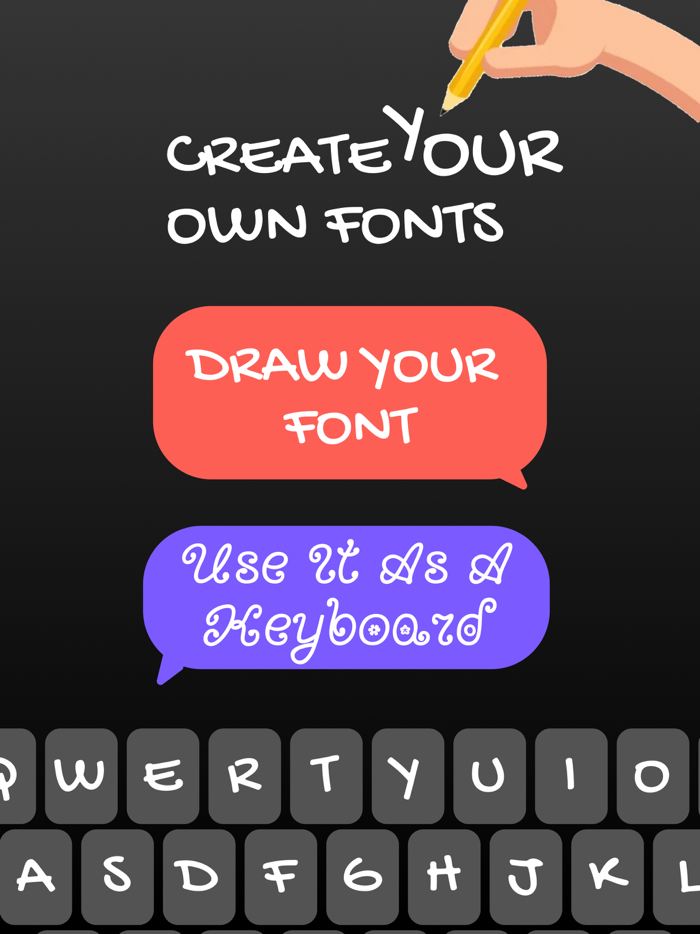 Font Maker make your keyboard