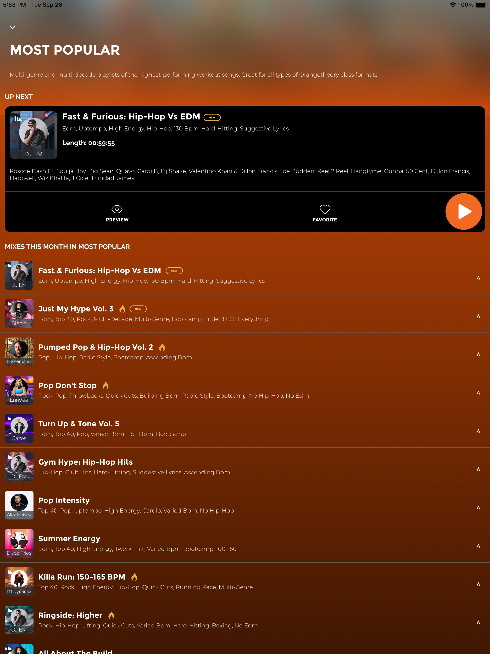 Orangetheory Radio