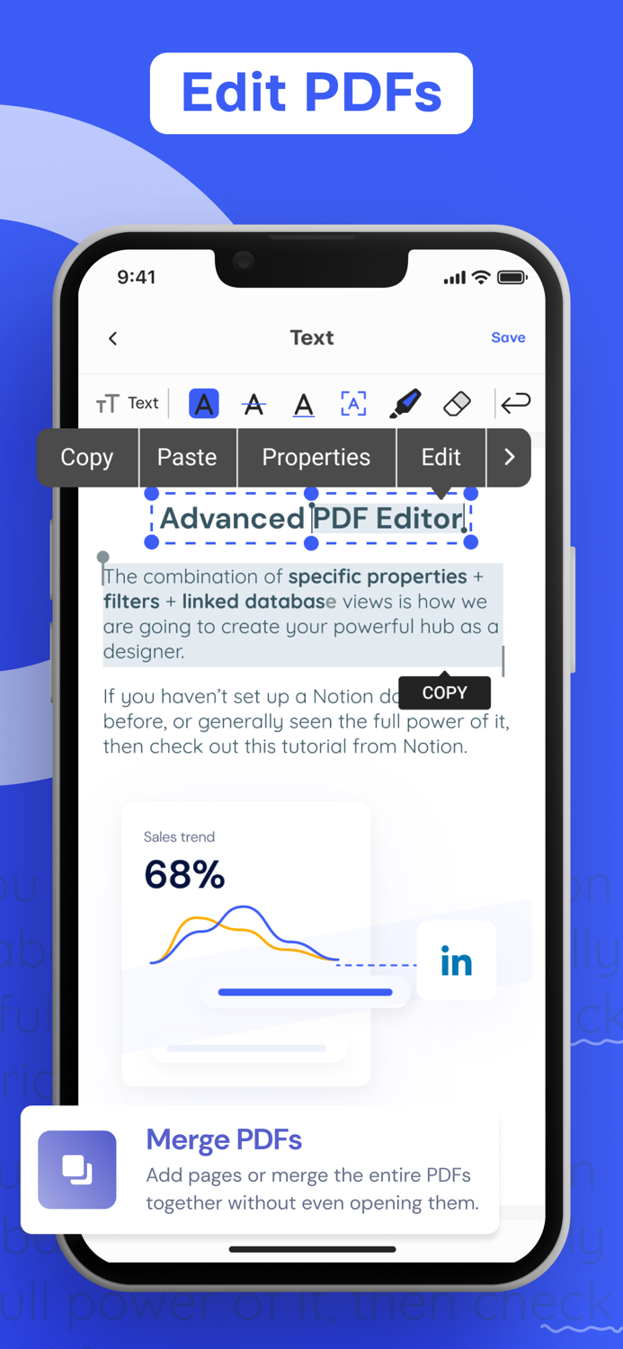 AI PDF Editor Edit PDF Sign