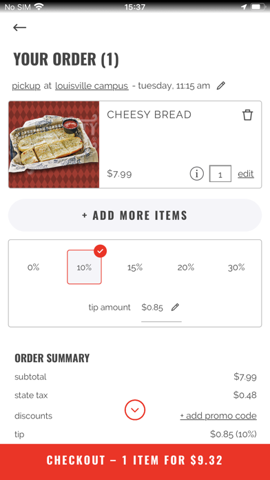 Derby City Pizza Screenshot