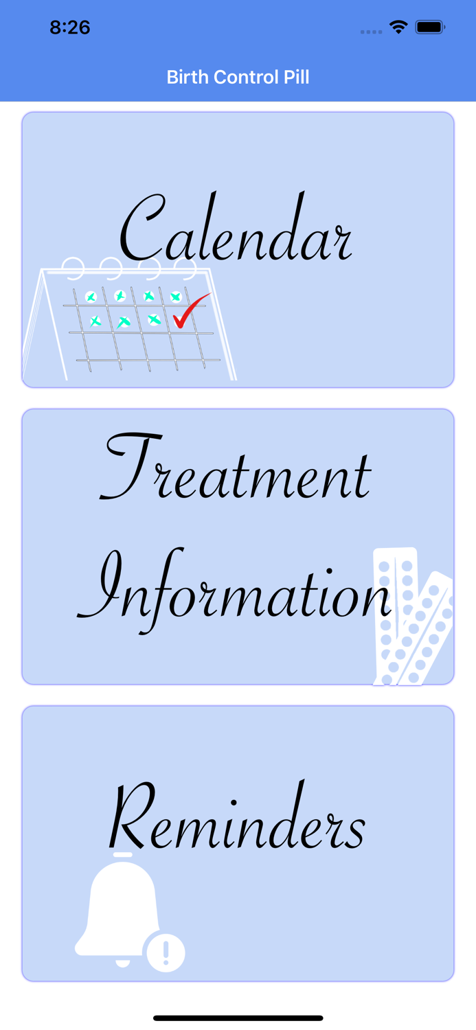 Birth Control Pill Tracker