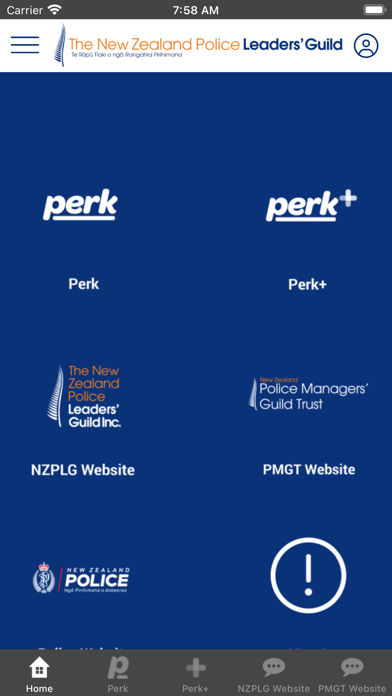NZPLG Member Benefits Screenshot