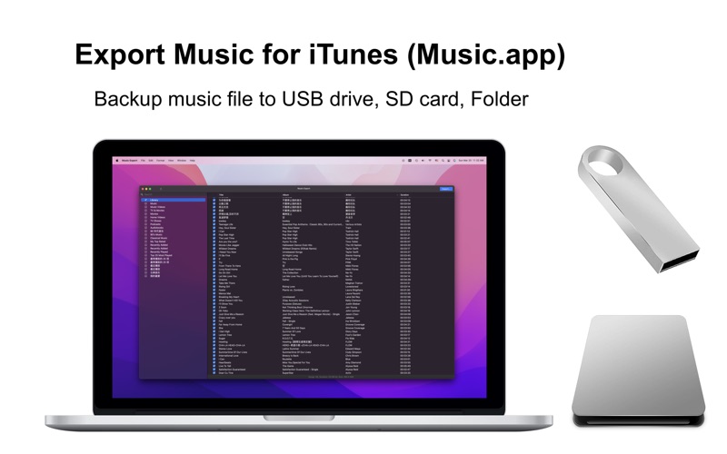 Music Export Screenshot