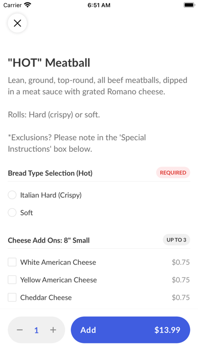 Italia Deli Screenshot