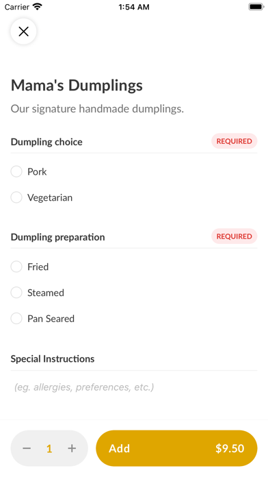 Ginger Exchange Screenshot
