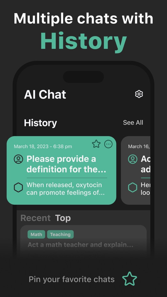 #5. Chatsy - AI Chatbot Assistant (iOS) 由: Kseniya Adamchyk