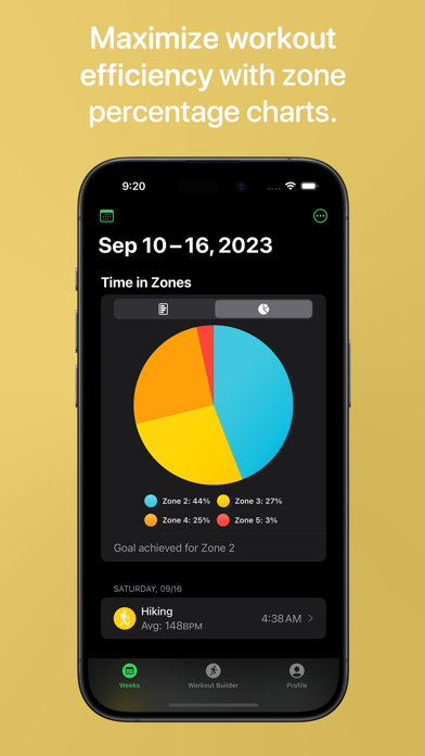 Zone2 Fitness Screenshot