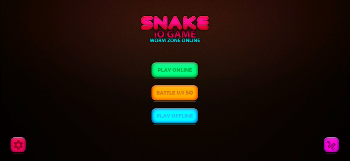 Snake io game worm zone online