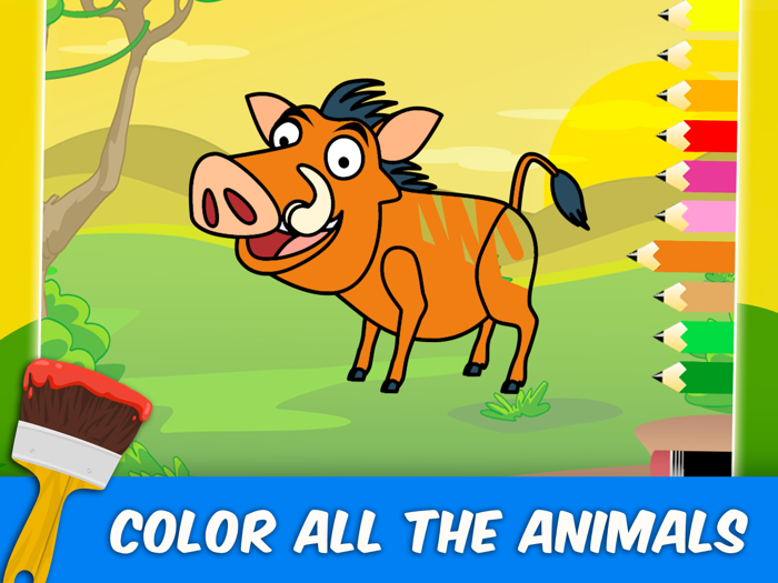 Savanna Puzzle Games for Kids