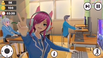 Anime High School Bad Girl Sim Screenshot
