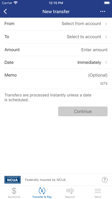 Deepwater Industries FCU Screenshot