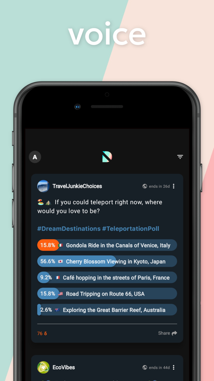 Demos - Social Polls