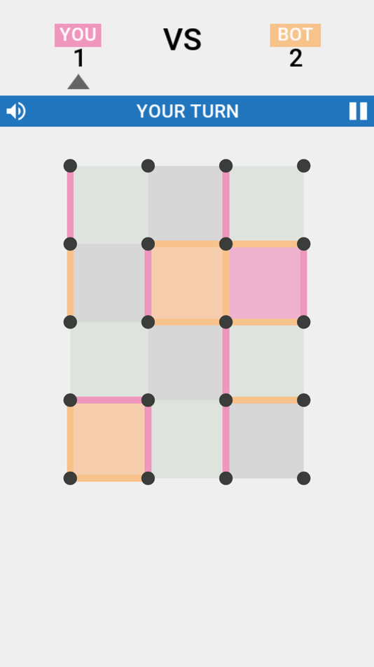 #2. Dots & Boxes - Classic (iOS) 由: Abhishek Aryan