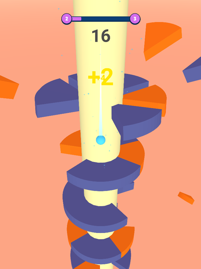 Helix Jump Stack Ball